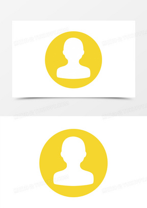 简历名片头像图标素材