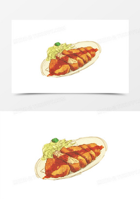 炸鸡柳图片素材