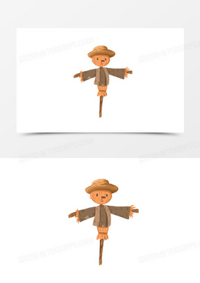 稻草人图片素材