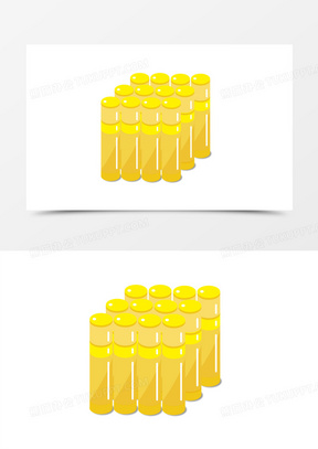 手绘卡通固体胶元素