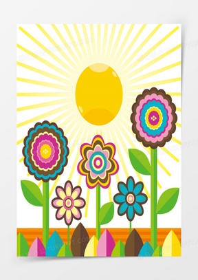 卡通太阳图片素材