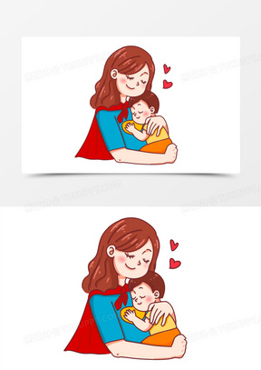 超人妈妈图片素材