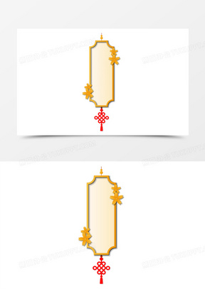 国潮边框图片素材
