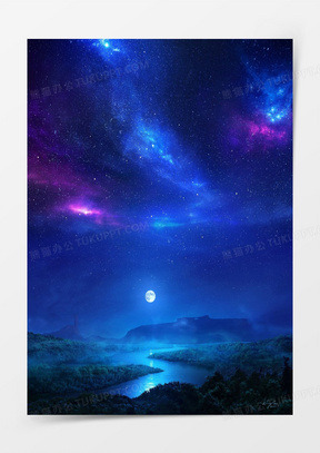 绚丽星空繁星星辰