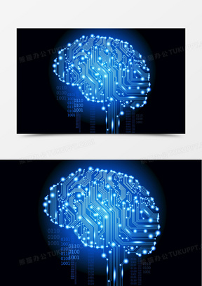 创意灵感大脑型电路