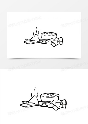 粽子简笔画