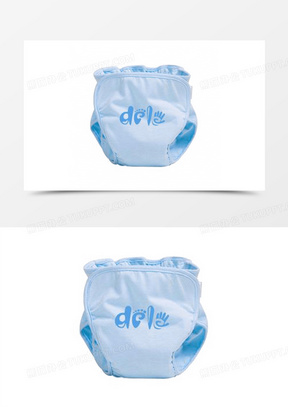 蓝色贴身纸尿裤