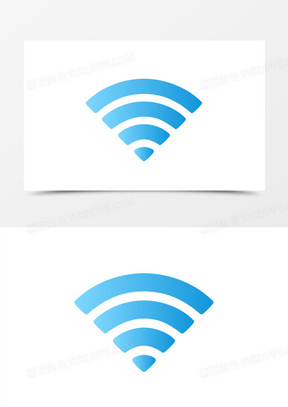 卡通手绘手机wifi图标素材