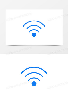 手机状态栏矢量wifi信号图标素材