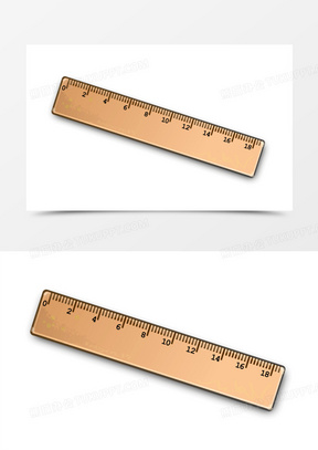 尺子卡通图片素材