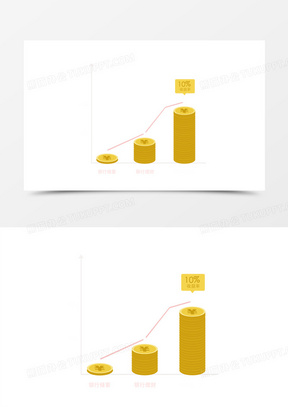 20金币收益10年化收益理财字体电商360高收益图片150金钱收益标志元素