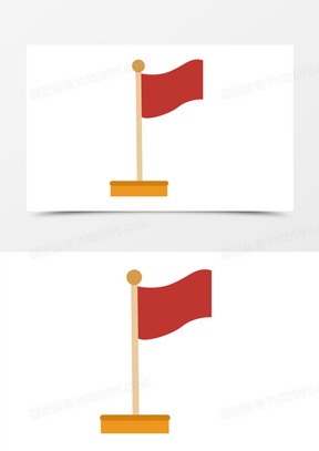 红旗飘扬图片素材