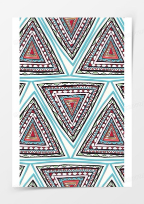 个性设计三角重叠背景