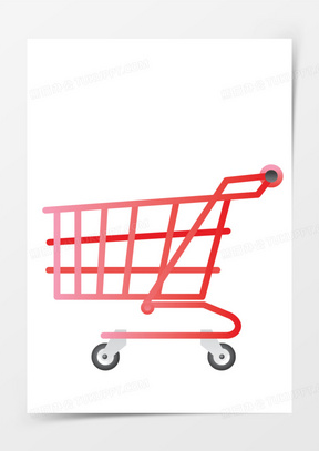 购物车卡通图片素材