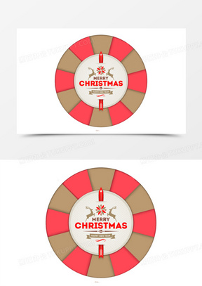 创意转盘年历矢量素材