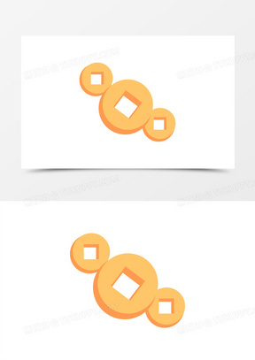 卡通钱币图片素材