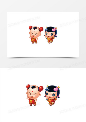 金童玉女00金童玉女恭贺新春海报20金童玉女素材10金童玉女年货节01