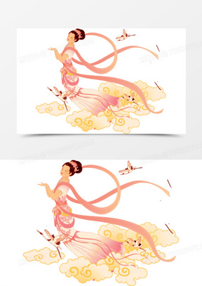 飞天仙女图片素材