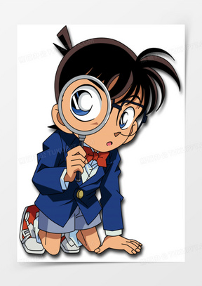 卡通侦探图片素材