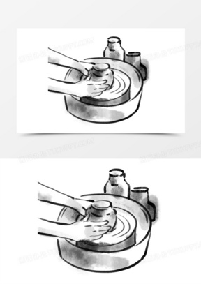 陶艺绘画素材图片大全图片