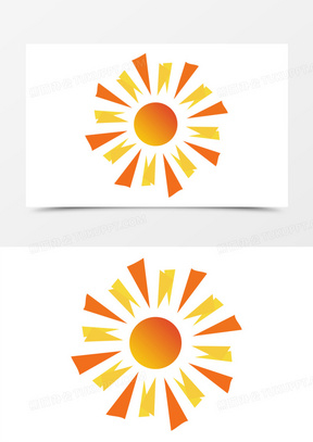 卡通太阳阳光普照免抠素材