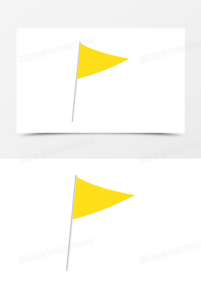 三角旗子图片素材