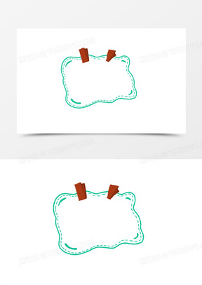 涂鸦边框图片素材