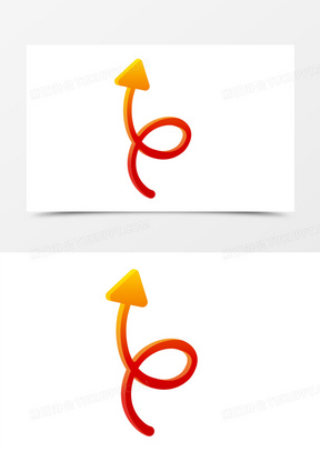 箭头渐变图片素材