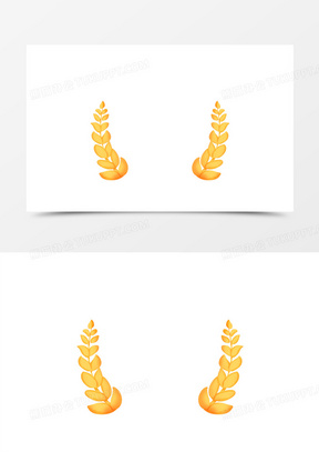 金麦穗图片素材