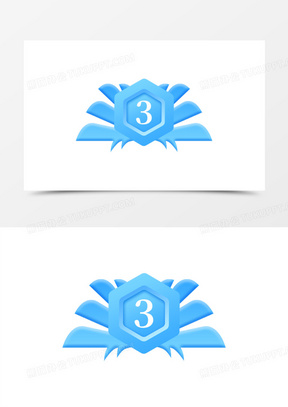 浅蓝色第三名排名图标元素160浅绿色卡通手绘第一名图标元素80浅粉色