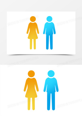 女图标图片素材