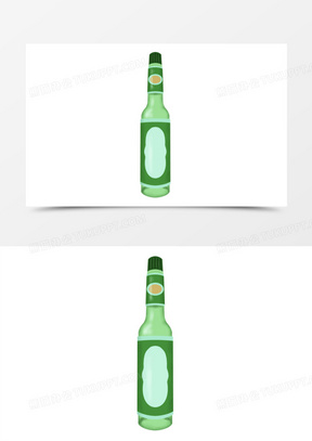 手绘花露水免抠元素