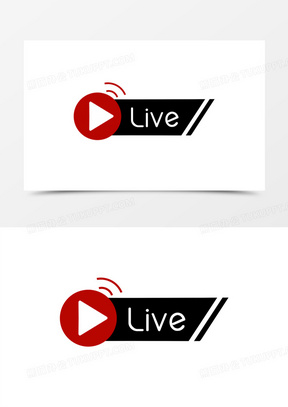 直播live网络图标免抠素材