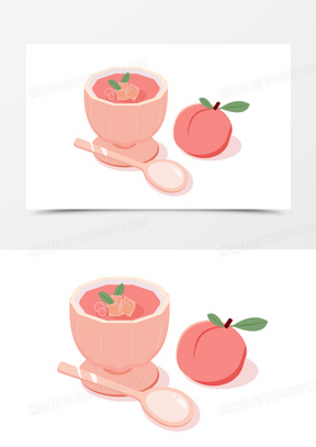 桃子猴子卡通海报背景20有水珠的新鲜桃子30素描桃子图片素材10新鲜