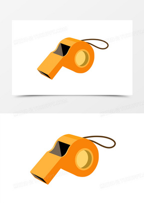 橘色口哨免抠元素00手绘口哨免抠元素580手绘黄色哨子口哨免抠元素