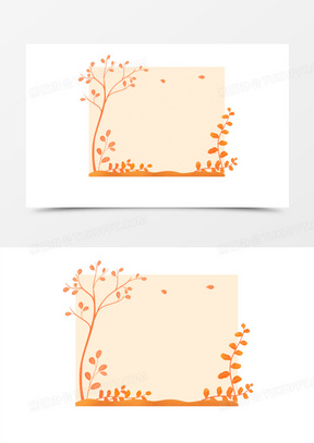 秋季环创边框图片