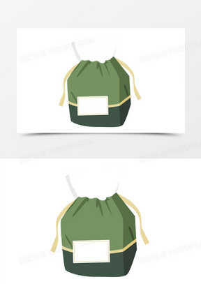 手绘绿色一次性洗脸巾免抠元素