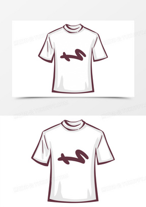 卡通t恤图片素材