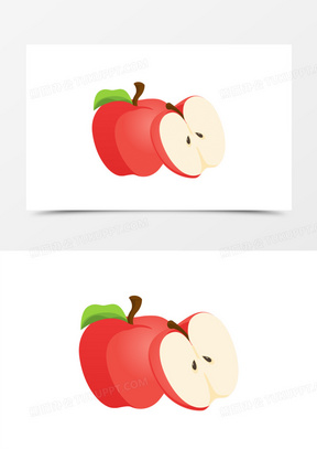 苹果卡通图片素材