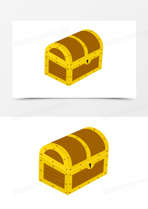 90手绘卡通宝箱免抠元素130手绘简约宝箱图标元素180紫色游戏百宝箱免