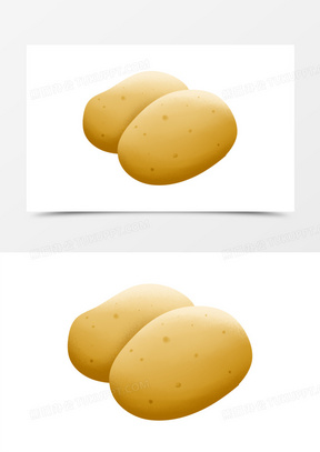 卡通土豆图片素材