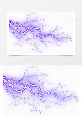 雷電圖片素材