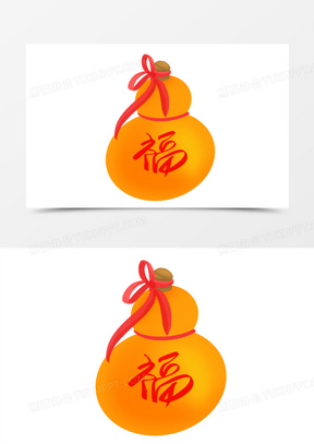 卡通葫芦免抠元素