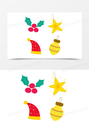 手绘软萌可爱小装饰元素