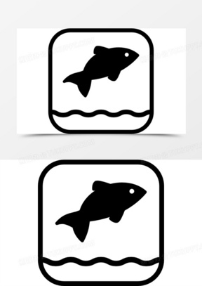鱼图标图片素材