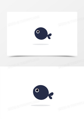 鱼表情符号图案复制图片