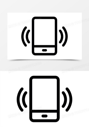 振动符号图标