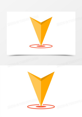 定位标记地点位置图标素材