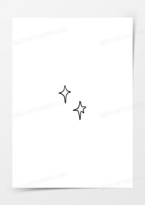 星星简笔图片素材