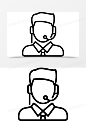 简洁客服中心海报设计565企业客服服务专业服务海报设计1074创意大气